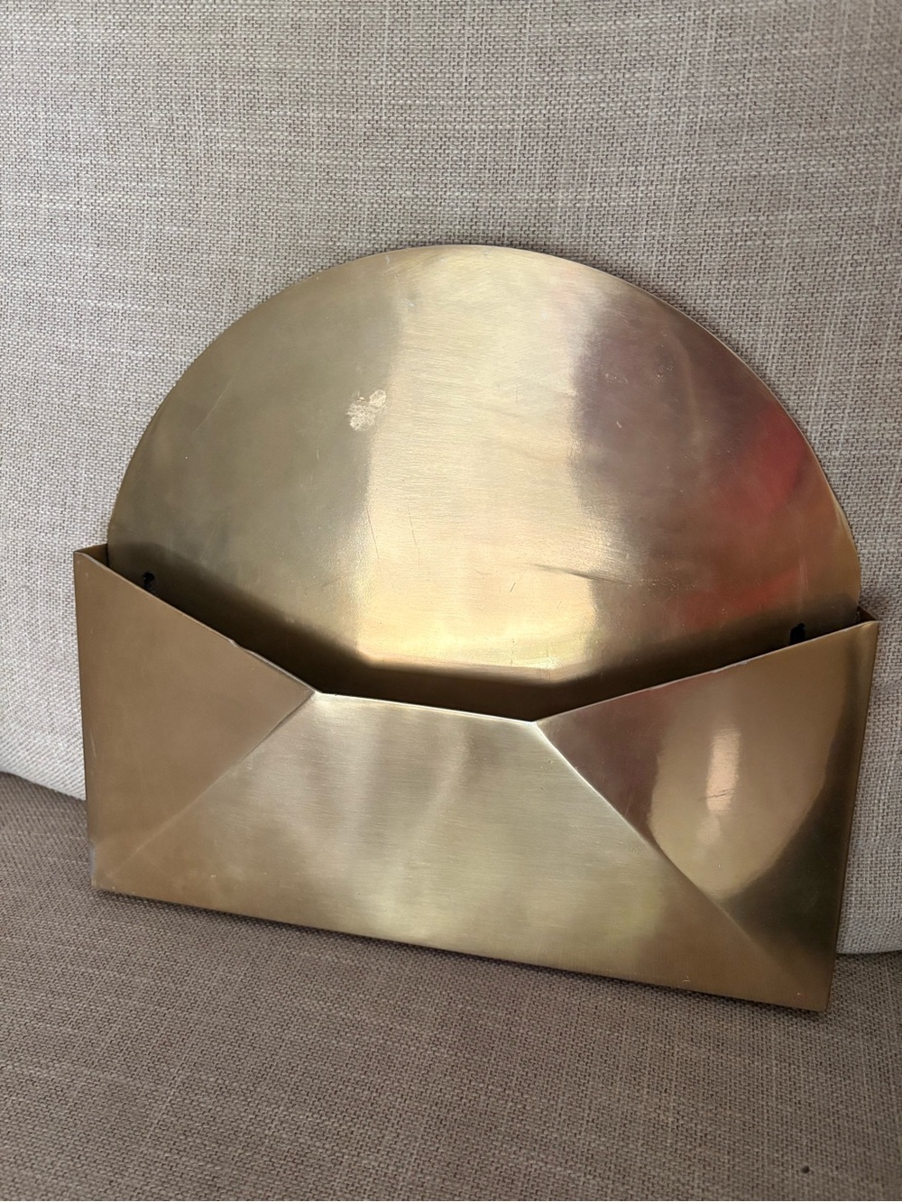 Gold Envelope Mail Holder